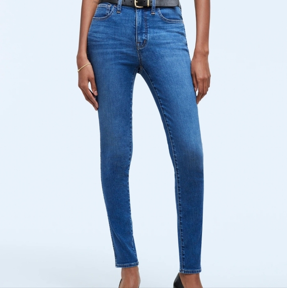Madewell Denim - Madewell 9" High Rise roadtripper Skinny jeans size 29 Stretch